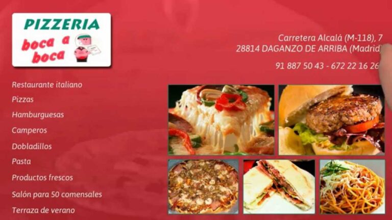 Restaurantes de Comida a Domicilio en Daganzo de Arriba